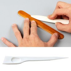 QDY 뼈 폴더 종이 접기 작은 제본 가죽 공예 사무용품 DIY 주름 조각 제본