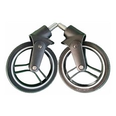 유모차 앞 뒤 바퀴 교체 유모차 앞 팔걸이 푸시 체어 고무 휠 Yoya Plus ProYoya Plus Max, [02] front wheel, [02] front wheel, 1개