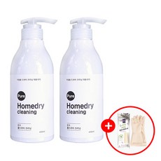 순수 홈드라이크리닝 세제 450ml 1+1 고무장갑 증정 중성세제 울세제 액체세제, 2개