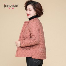 [Myshe]엄마 패딩코트 데일리룩 여성 숏 점퍼 qxz1111FHY1112mf3, 블루, 2XL, 1개