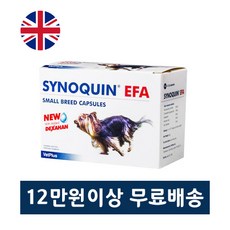 사이노퀸 시노퀸 소형견 강아지 관절영양제 90 캡슐 Synoquin EFA, 사이노퀸 소형견 90캡슐