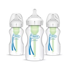 닥터브라운 와이드넥 옵션스 플러스 PP젖병 270ml 3p, 혼합색상, 3개