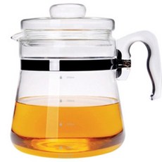 내열유리약탕기 가정용약탕기 차끓이는주전자 차탕기, 내열유리 약탕기 2.5L, 1개