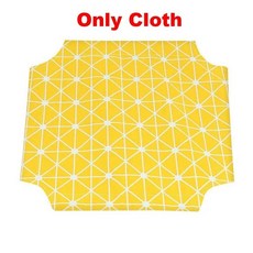 높이 고양이 침대 집 내구성 나무 가구 캔버스 해먹 작은 토끼 강아지 애완 동물 침구, 9. Cloth Yellow Grid