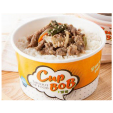 더빱 소 불고기 컵반 컵밥, 7개, 380g