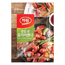 [퀴클리몰] 하림 칼집 낸 요리비엔나 1kg x 4개