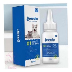 로공이 이어 크리너 120ML 반려견귀세정제 강아지이어클리너, 1개