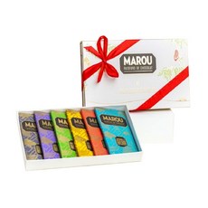 마루 싱글오리진 다크초콜릿 6종 선물세트 (80gX6개), 단품, 80g