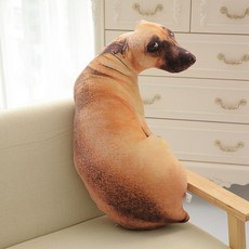 강아지 친구만들어주기 실사 3D 인형 독특한 인형, A_90 cm