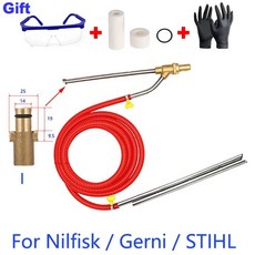 Sandblaster 압력 와셔 Sandblaster 랜스 노즐 Karcher Huter Nilfisk Parkside Black Decker Car Clean 용 와셔 노즐 용, 9.for Nilfisk Stihl
