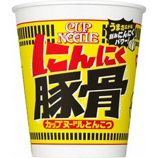 Nissin Cup Noodle Garlic Tonkotsu 닛신 푸드 컵 누들 갈릭 마늘 돈코츠 일본 컵라면 79g 20개, 상품선택