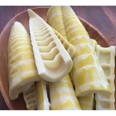 [산지직송] 황토밭에서 자란 2024년 거제 햇 죽순 무농약 삶은 죽순, 2개, 500g
