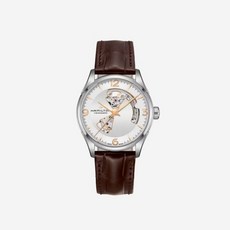 해밀턴 재즈마스터 오픈 하트 오토 42mm 스테인리스 스틸 카프 레더 실버 해밀턴 재즈마스터 오픈하트 오토 42mm 스테인레스 송아지 가죽 실버