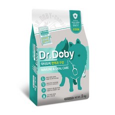 닥터도비 면역시리즈 강아지 유산균 사료, 구강건강, 5kg, 1개