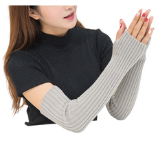 니트큐빅반장갑핸드워머