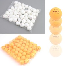 별세개 경기용 연습용 탁구공 탁구용품 50P, 색상, 주황색