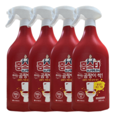 엘지생활건강 홈스타 뿌리는 곰팡이싹 900ml 4개