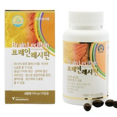 고센바이오텍 난황 브레인 레시틴 영양제 120캅셀, 500ml 120캅셀, 500ml, 1개