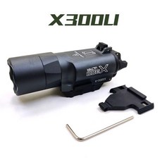 전술 X300UB X300U B 손전등 20mm 레일 헌팅 X300UB X300U-B 스카우트 라이트 SOTAC 기어, 05 X300U GY, 1개
