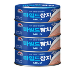 사조 마일드 참치 안심따개, 100g, 2개