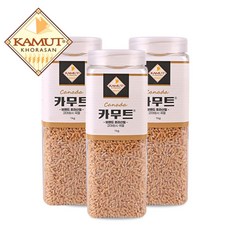 정품 카무트 쌀 고대곡물 기능성쌀 1kg(용기)