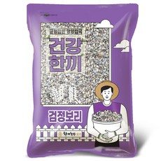 국산 검정보리 1kg 흑보리 블랙보리, 1개