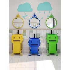 어린이세면대 유치원 화장실 손 세면기 초등학교 컬러색상