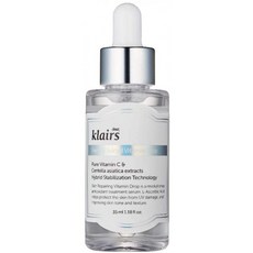 [KLAIRS] 신선한 쥬아이스 비타민 드롭 5% 하이폴러제닉 순수 비타민 C 세럼 35ml 1.18oz a 강력한 피부 회춘기:, 1