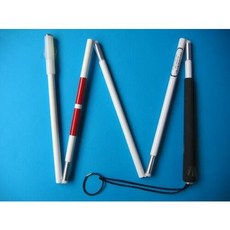 시각장애인 흰지팡이 5단 125cm, 1개