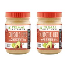 미국 프라이멀키친 치폴레 라임 마요네즈 청양 마요 소스 355ml X 2개 Primal Kitchen Chipotle Lime Mayo