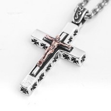 크롬하츠십자가목걸이