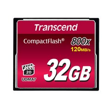 트랜센드 CF 32GB 800X 메모리카드 800배속 UDMA7