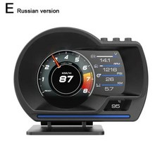 최신 자동차 게이지 HUD GPS OBD 시스템 헤드업 디스플레이 자동차 프로젝터 속도계 자동차 결함 클리어 자동차 전자 액세서리, 5) E