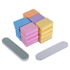 22x/세트 네일 샌딩 블록 스무딩 쉐이핑 및 버핑 네일 버퍼 블록
