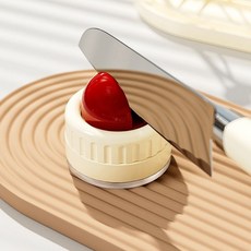 허그앤홈 자취꿀템 3초 미니 칼갈이, 1개, 레드