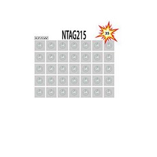 35 x NTAG215 NFC 스티커 | NTAG215 NFC 태그 화이트 25mm(1 인치) 호환가능, 상세내용참조, 상세내용참조