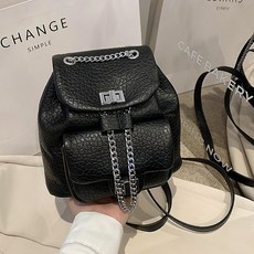 A2242 워리븐 레더 체인 미니백팩
