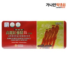 정원 고려홍삼정 골드캅셀 홍삼성분, 830mg, 1박스