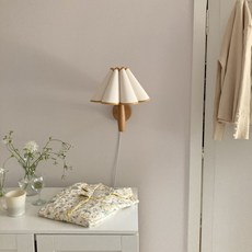 (드엘리사) 우드 월 램프(venessa wood wall lamp), 빈티지 카키