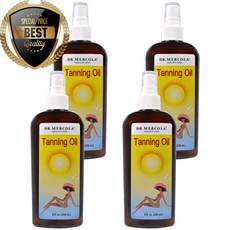 닥터 머콜라 태닝 오일-236 ml, 수량: 4　　　　　(상품코드394p)