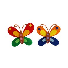 유니아트 펠트 나비 만들기 재료, 1개