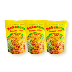 [빌라소코로팜] 사바나나 바나나칩, 100g, 3개