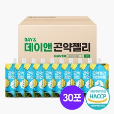 2칼로리 곤약젤리 파인애플 150g, 30개