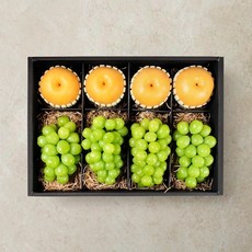 이과일이다 [이과일이다] VIP 샤인머스캣 배 4.5kg 혼합선물세트, 1개