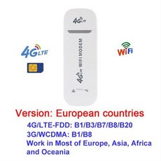 RGEEK 4G LTE 라우터 공유기 와이파이 휴대용, D_다크 그레이유럽 버전