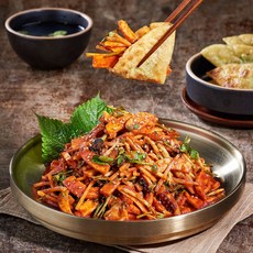 [대구 반고개무침회골목 똘똘이식당] 무침회+납작만두, 2) 무침회 + 납작만두 (대) 3~4인분