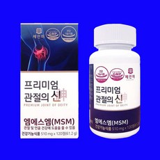 삼성 MSM 100 프리미엄 엠에스엠 식이유황 관절영양제 연골영양제, 1통, 120정