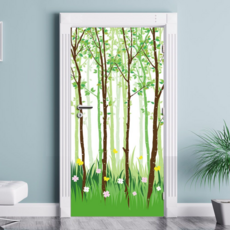 현관문리폼시트지자작