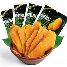 필리핀산 건과일 정품 세부건망고 CEBU 건망고 100g/봉, 100g, 5개