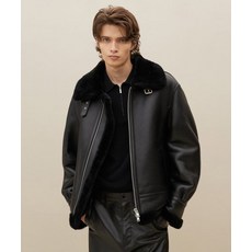 SPERONE 리얼 B3 무스탕 자켓 맨 (블랙) REAL B3 MUSTANG JACKET MEN (BLACK)